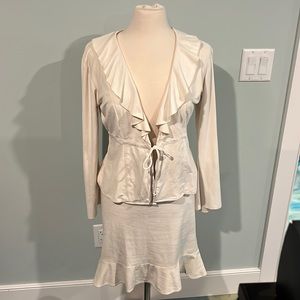 Super Chic 2 piece blazer set White House Black Market